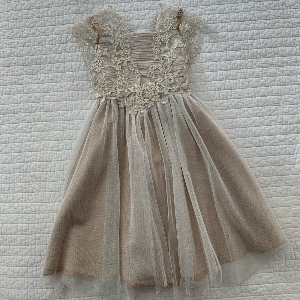 Monsoon little girl dress. Size 4